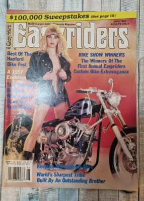 EASYRIDERS Magazine - Issue 192 - June 1989 - David Mann Art in Centrefold - Image 1 of 4