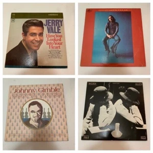 Bundle of 4 Vinyl Records Jerry Vale Woody Allen George Garlin Johnny Gimble - Picture 1 of 15