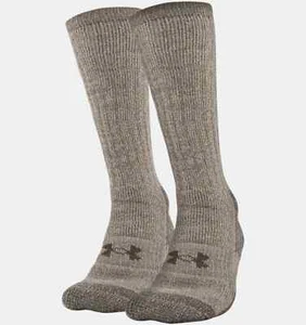 Under Armour UA Charged Wool Boot Sock, 2 Pack, 1249657 - Picture 1 of 4
