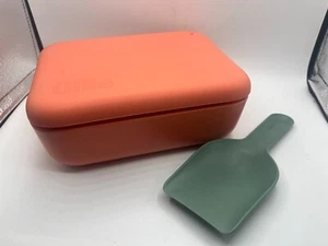 Ollie Puptainer Dog Food Storage Container With Scoop 7.98" L X 6" W Silicone - Picture 1 of 8