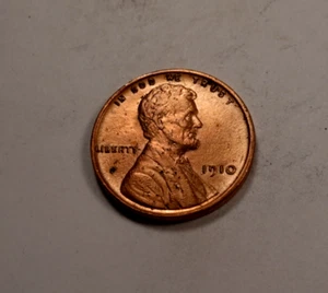 1910 Lincoln Wheat Cent Penny * Auswahl Stempelglanz rot * XW152 - Bild 1 von 2