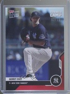 2020 Topps Now Road to Opening Day Summer Camp Red /10 Gerrit Cole #OD-457
