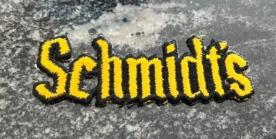 SCHMIDT'S BEER UNIFORME TAMAÑO PEQUEÑO PARCHE EMPLEADO C. SCHMIDT BREWING CO PHILA PA Foto 1 de 2