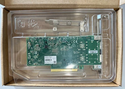 MELLANOX CONNECTX-4 MCX4121A-XCAT 10GB/S DUAL-PORT SFP28  NETWORK INTERFACE CARD - Image 1 of 2