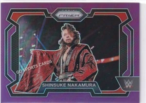 2024 Panini Prizm WWE Shinsuke Nakamura #29 Purple Prizms /149 RAW Wrestling - Bild 1 von 3