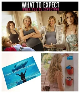 What To Expect When You're Expecting (2012) J.Lo Prop Business Card Film Movie - Picture 1 of 9