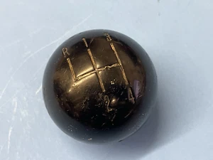Original Black 4-Speed Floor Shifter Shift Knob 5/16 course thread Hurst ?? - Picture 1 of 3