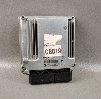 BMW 116i E81 E87 E90 1.6i N45N 85KW Motor Kontrolle Modul ECM 7567321 0261201553 - Image 1 of 4