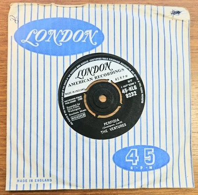 THE VENTURES The Ventures Perfidia / No Trespassing UK EX 60s SURF RnR Instro 45 - Bild 1 von 2