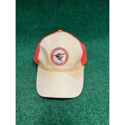 Baltimore Orioles MLB Sombrero de Camionero de Paja Ajustable OSFA Foto 1 de 4