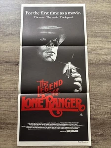 VINTAGE MOVIE POSTER: THE LEGEND of the LONE RANGER (Original 1981 Daybill) - Picture 1 of 2