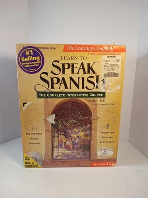 The Learning Company Learn to Speak Spanish 6.0 Complete Set! - Image 1 of 4