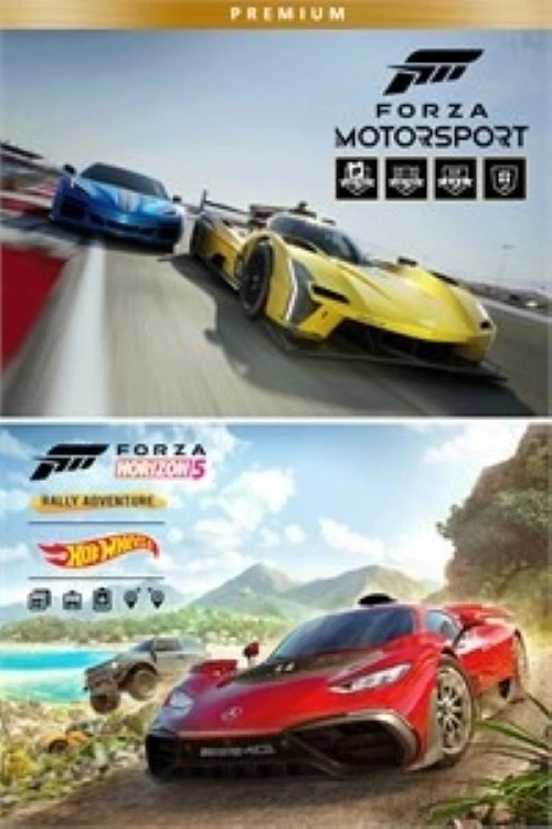 Forza Horizon 5 & Motorsport Premium Bundle | Xbox Series X|S + PC – Full Access - Image 1 of 1