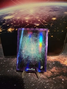 Cardsmiths-Space Trading Card-Gem Refractor- Amethyst- Antimatter #51 - Picture 1 of 4