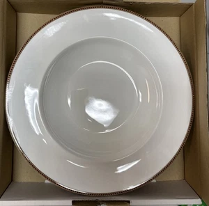 NEW Fortessa ‘Napa’ Bone China Pasta Bowl / Dish  12” rim Diam, 8” Inside Diam - Picture 1 of 7