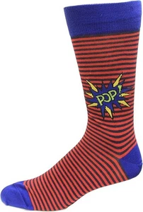 1 par de calcetines pop HOTSOX para hombre-color: rojo-talla de zapato: 10-13 - Imagen 1 de 1