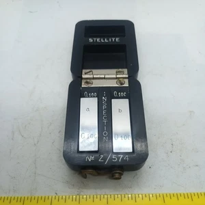 Caja de inspección y bloques STELLITE Matrix Coventry Gauge & Tools Co. No. Z / 574 - Imagen 1 de 16