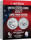 2027 Whitman Red Book guide of  United States Coins 80th ed. Large Print Yeoman