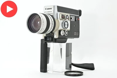 Cámara fotográfica electrónica Super 8 con zoom automático Canon 814 All Works ▶️[casi como nueva] JAPÓN Foto 1 de 4