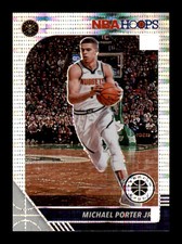 2019-20 NBA Hoops Premium Stock Silver Pulsar Prizm Michael Porter Jr. #51 ID: