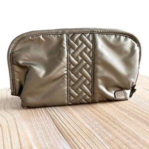 Lug Lay Flat Cosmetic Case Gold makeup travel - Bild 1 von 6