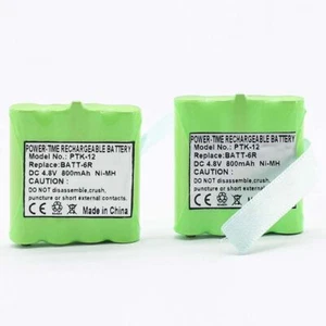 2X 800mAh akumulator Ni-MH BATT-6R PB-G8 do Midland Alan 2 Way R - Zdjęcie 1 z 5