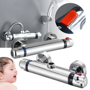 Badezimmer Thermostat Duschventil Wandhalterung 38°C Konstante Temperatur Dusche - Bild 1 von 17