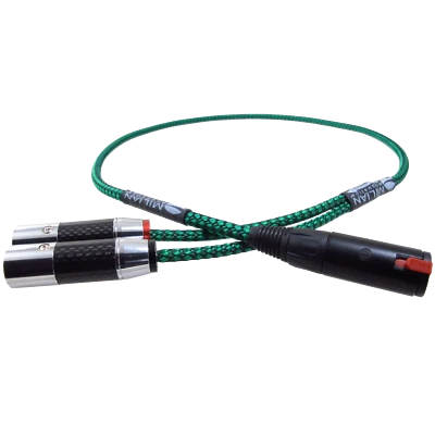 6.3 mm (1/4") TRS Jack to Dual XLR Male Stereo Breakout Cable - Image 1 of 4
