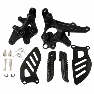 Soporte estriberas delanteras negras para motocicleta apto para Suzuki GSXR1000 2005-2008 K5 K7 Foto 1 de 4