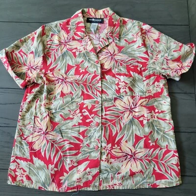 Camisa Hawaiana Sag Harbor Tropical Mediana M Foto 1 de 3