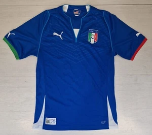 A152 PUMA ITALIA MAGLIA GARA CALCIO 2013/2014 NAZIONALE AZZURRI FIGC 744991 01 - Imagen 1 de 3