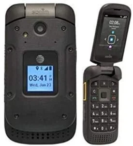 Sonim XP3 XP3800 8GB Black AT&T ONLY Rugged Flip Phone - MINT A++ - Afbeelding 1 van 7