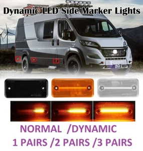 For Citroen Relay 06-19 | Peugeot Boxer LED Blinker Side Marker Light Indicator - Picture 1 of 9