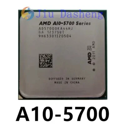 AMD A10-5700 CPU A10-Series Quad-Core 3.4GHz 4M Socket FM2 Processor 65W - Image 1 of 2