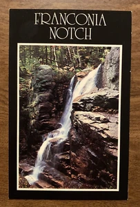 Vintage Franconia Notch Avalanche Falls Flume Gorge New Hampshire Postcard P5g13 - Picture 1 of 8