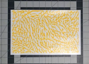 Elephant Skin High Heat Vinyl Stencil Kit - 2x 11"x6" Sheets Durable Easy to Use - Picture 1 of 1