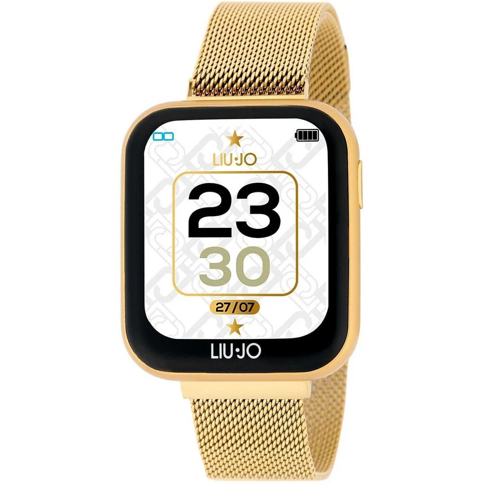 Liu Jo Voice 37x42mm Cassa Oro con Cinturino Oro Orologio Intelligente (SWLJ053)
