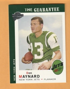 Don Maynard New York Jets 2004 Topps favoritos de los fanáticos #20 UTEP Miners 9B - Imagen 1 de 2