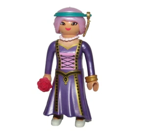 Playmobil Princess mit lila Kleid und Blume - C32 - Bild 1 von 4