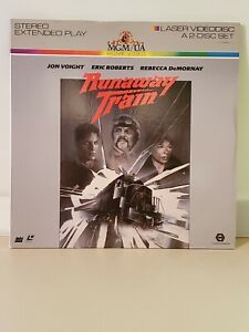 Laserdisc Movie - Runaway Train - Jon Voight - TWO DISCS.  Used, excellent cond