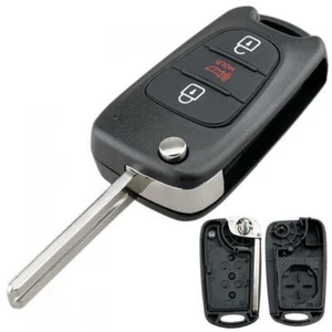 3 Buttons Auto Car Remote Key Shell Housing Fit for Hyundai I30 IX35 K.ia K2 K5 - Foto 1 di 5