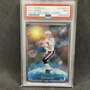 2021 Donruss Mac Jones Out Of This World Cosmic/100 Psa 9 - Picture 1 of 3