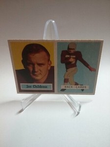 Joe Childress Chicago Cardinals 1957 Topps #100