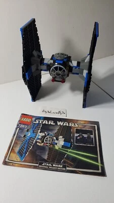2005 LEGO 7263 Star Wars TIE Fighter - complete with Manual - NO MINIFIGS - Image 1 of 4
