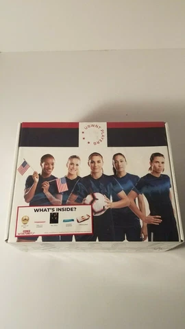 USWNT Players USA Soccer World Cup Collectors Box Gift Set open box Cover