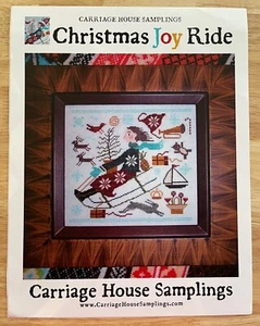 Christmas Joy Ride by Carriage House Samplings cross stitch pattern - Picture 1 of 3