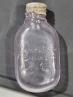 Jayne's & Co Boston Medical Pill Bottle Has Bubbles In Glass No Chips No Cracks