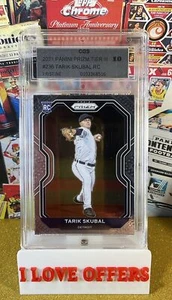 2021 PANINI PRIZM TIER 111 TARIK SKUBAL ROOKIE #236 CGS 10 DETROIT C STORE READ - Picture 1 of 6