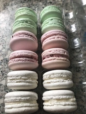 Homemade Macaroons,Macarons 12,Cookie - Image 1 of 4