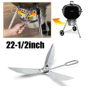 22-1/2-Inch One-Touch Cleaning System Kit for Weber Grill Parts Kettle Grills US - Picture 1 of 9